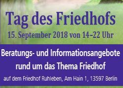 “Tag des Friedhofs” 2018 in Berlin