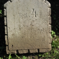 Friedhofsabteilungskennzeichnung - nach alter (schöner) Art