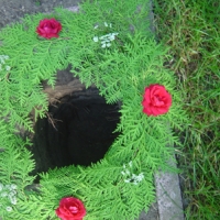 Deep hole
