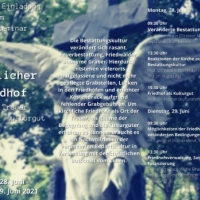 Onlineseminar “Kirchlicher Friedhof” des Bistums Augsburg